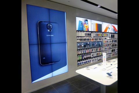 Samsung's Oxford Street store
